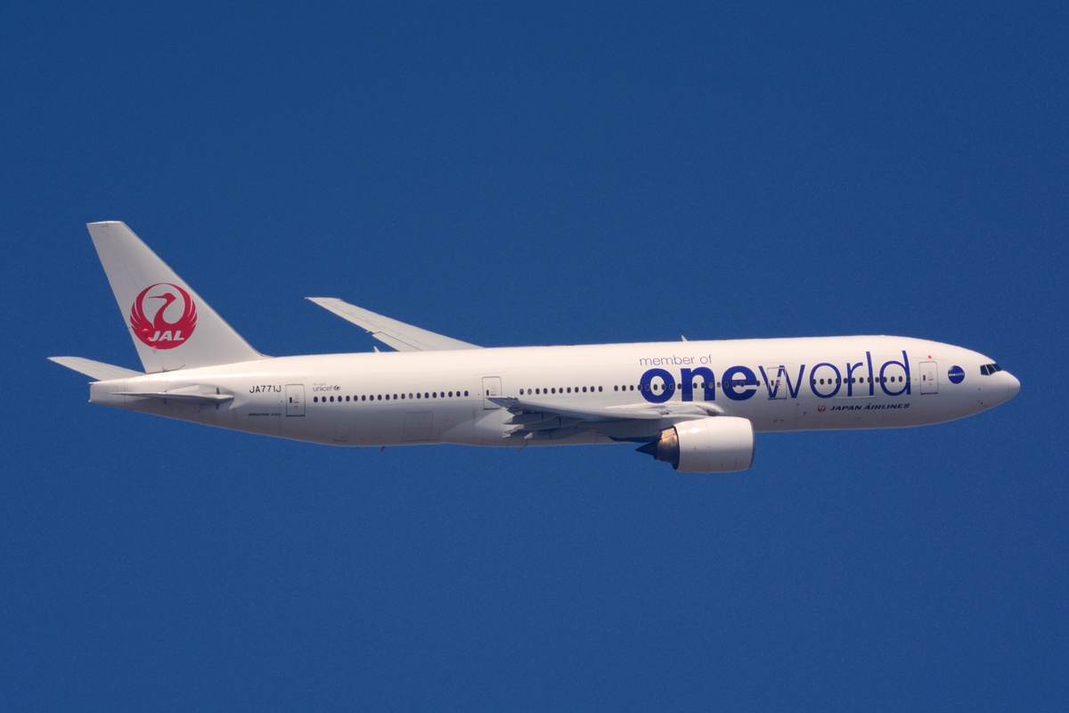 JAL B777-200 ワンワールド特別 